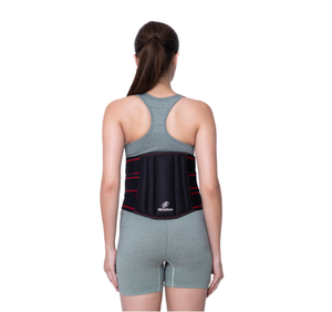 เข็มขัดพยุงหลังส่วนล่าง PRO Healthcare Limbo Sacral Belt (LS Belt) สีแดงและสีดำ พร้อมแถบยางยืด - Product Image 1