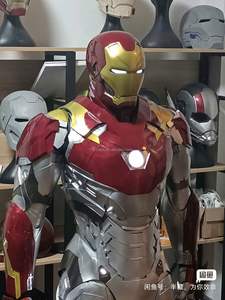 Traje de superhéroe real usable traje de Iron Man MARK 47 traje de mascota disfraz de Cosplay para fiesta - Product Image 2