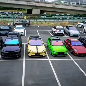 Vente chaude Violet Bleu <span class=keywords><strong>Caméléon</strong></span> Teinte PET Film de Fenêtre Résistant aux UV et Anti-Rayures Usine Directe pour Pare-Brise et Films de Voiture - Product Image 1