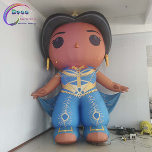 Princesa de dibujos animados inflables de <span class=keywords><strong>4</strong></span> metros para eventos de películas y animación Promoción Publicidad Inflables Producto - Product Image 1
