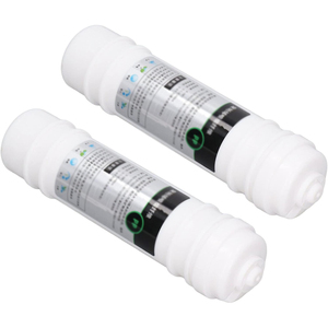Cartouche de filtre à eau Inthetrend certifiée CE, à haut débit, rechargeable, alcaline, en PP, charbon actif CTO, 0,1 micron - Product Image 2