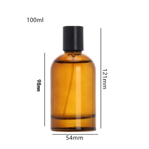 Botella de vidrio ámbar de <span class=keywords><strong>Perfume</strong></span> Moq bajo vacío 2024 Con caja para crema facial rímel pelucas de gotas para ojos atomizador botella de vidrio - Product Image 3