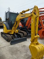 Excavator Crawler Komatsu PC30MR Bekas 3000kg Mini Digger Short Tail Swing untuk Pekerjaan Penggalian Pipa dan Pertanian