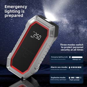 Многофункциональное автомобильное пусковое устройство с накачкой для шин 150psi, автомобильное зарядное устройство, портативное Автомобильное Стартер, воздушный компрессор высокой емкости - Product Image 5