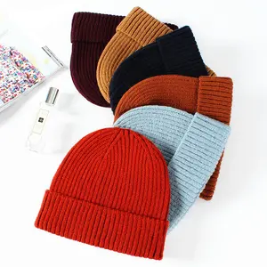 Berretti personalizzati per bambini da donna in maglia personalizzati per cappelli da donna beanie custom winter designer beanie hat