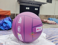 Modèles publicitaires gonflables géants personnalisés en PVC Taraulin pour volley-ball, football et basketball, certification CE, dimensions 8-10 pieds - En solde