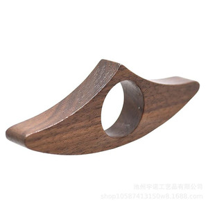 Wooden Book Page Clip Circular Walnut And Beech Wood Small Medium Large Modern Style <b>Bookmark</b> For Reading Gift - Product Image 3