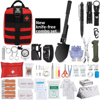 Kit d'outils de survie d'urgence en plein air, qualité industrielle, étanche, multifonctionnel, pour le camping et les voyages, plusieurs couleurs