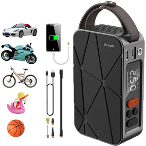 Nueva llegada inalámbrico digital <span class=keywords><strong>mini</strong></span> batería portátil inalámbrico coche bomba de aire compresor neumático infladores de neumáticos bicicleta recargable - Product Image 1