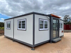 Casa Contêiner Modular de Aço de 20 Pés com Painéis Solares, Casa Minúscula Pré-fabricada para Acampamento, Design de Montagem Rápida, Banheiro Moderno - Product Image 3