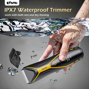 Recortadora Eléctrica Corporal Tipo-C para Zonas Sensibles, Afeitadora Masculina Recargable e Impermeable - Product Image 4