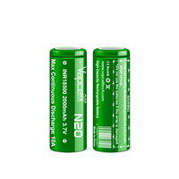 Vapcell ICR N20 18500 2000mah 10A 3.7V A Grade Rechargeable Lithium Ion Battery Cell for Flashlight Small Power Tools