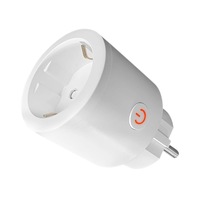 Enchufe Inteligente WiFi Matter con Enchufe Europeo de 16A, Monitor de Energía, Temporizador, Material ABS, Enchufe Inteligente para el Hogar