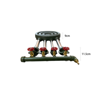 Công nghiệp duy nhất LP Gas <span class=keywords><strong>Burner</strong></span> cho nồi ngoài trời hộ gia đình và khách sạn sử dụng gang bề mặt vật liệu Vật liệu sắt - Product Image 6