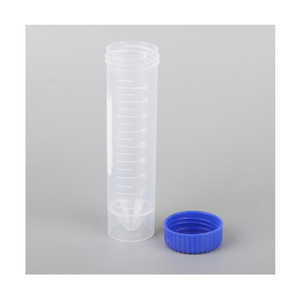 Tubos de Centrífuga Hisamori 0.5/10/25/50/100ml de Plástico con Tapa de Rosca y Fondo Redondo para Uso en Laboratorio - Product Image 4