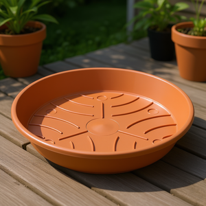 Soucoupe standard 16 cm en terre cuite, lot de 40 - Product Image 3