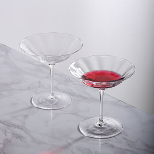 Роскошный ручной выдувной длинный стебель бокал для вина свадебный Чистый хрустальный бокал для вина - Product Image 6