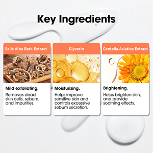 เซรั่มบำรุงผิวหน้าคุณภาพสูงจากเกาหลี ช่วยผลัดเซลล์ผิว ปรับสีผิวให้สม่ำเสมอ ลดเลือนจุดด่างดำ ด้วยสารสกัดจากกลูโคสและใบบัวบก - Product Image 3