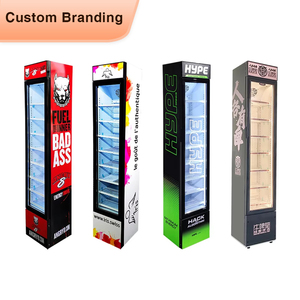 Meisda sc105b 105L thép không gỉ <span class=keywords><strong>Mini</strong></span> Dọc mát cửa kính hiển thị thẳng đứng đồ uống tủ lạnh - Product Image 1