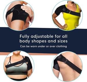Recupero compressione spalla tutore dolore articolare lesioni del braccio di stabilità lacrime regolabili si adatta agli uomini donne - Product Image 3