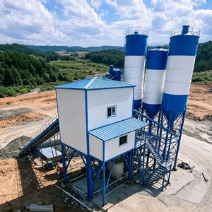 Machine automatique de fabrication de pavés en <span class=keywords><strong>béton</strong></span> creux, de blocs de pavés et de briques de ciment, contrôlée par PLC, JS 500, 20-25m/h - Product Image 4