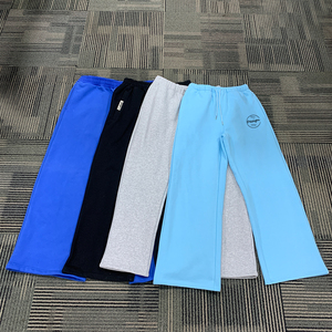 <span class=keywords><strong>Pantaloni</strong></span> della tuta personalizzati a gamba dritta da <span class=keywords><strong>donna</strong></span> di alta qualità ricamati in <span class=keywords><strong>cotone</strong></span> 330 pesante GSM <span class=keywords><strong>pantaloni</strong></span> Casual - Product Image 3