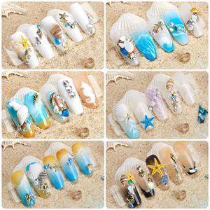 Accesorios de Diseño de <span class=keywords><strong>Uñas</strong></span> 3D para Verano, Decoración de <span class=keywords><strong>Uñas</strong></span> DIY 2023, Pedrería para Arte de <span class=keywords><strong>Uñas</strong></span>, Adornos de Conchas y Estrellas de Mar - Product Image 5