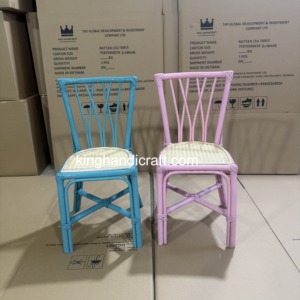 Chaise Enfant Artisanale en Rotin pour Événements et Location de Fêtes, Sièges Enfants Personnalisés en Osier, Fournisseur de Mobilier de Mariage Bohème en Gros - Product Image 6