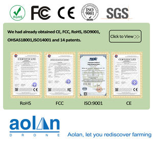 Fertilizante Drones plegables <span class=keywords><strong>Fumigaciones</strong></span> de aviones de granja de pulverización agrícola con Drones Agricultura 55 proporcionó fibra de carbono 3 años - Product Image 5