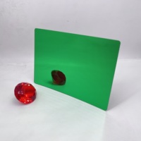 Vente en gros de feuilles d'acrylique miroir argentées, dorées, roses et violettes de 4 pieds sur 8 pieds, feuilles de miroir en plastique