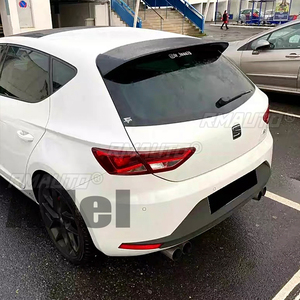 Pour Seat LEON MK3 MK3.5 5F FR Style Hatchback Spoiler 2012-2020 Spoiler de toit arrière en ABS pour la décoration de l'aile arrière de la voiture - Product Image 3