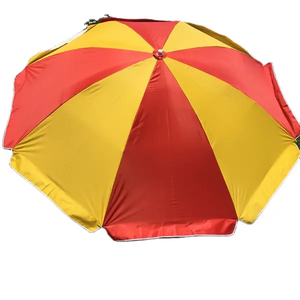 Outdoor sun and rain beach umbrella patio umbrella with custom logo for cafe