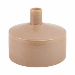 Vaso in Ceramica Rotondo Minimalista, Vaso Scultoreo per Fiori, Decorazione per Soggiorno, Camera da Letto, Ufficio e Tavolo - Product Image 3
