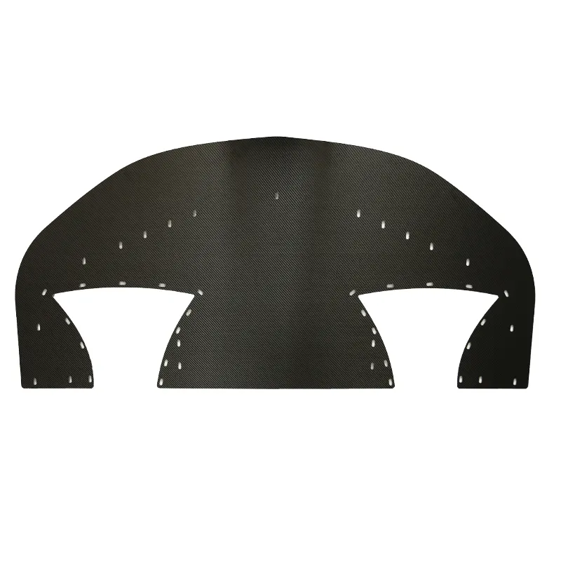3k Matte Twill Carbon Fiber Plates With Hole hide car number plate For Sports Car Separator