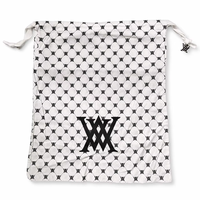 Sac à cordon personnalisé en coton et lin blanc imprimé, pochette en mousseline bio pour cadeaux de fête de la Saint-Valentin ou de baby shower