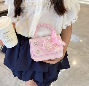 <span class=keywords><strong>Borsa</strong></span> a <span class=keywords><strong>tracolla</strong></span> per bambini con sirena di perle nuova <span class=keywords><strong>borsa</strong></span> per bambini <span class=keywords><strong>borsa</strong></span> a <span class=keywords><strong>tracolla</strong></span> da ragazza accessorio per principessa piccola fragranza - Product Image 4