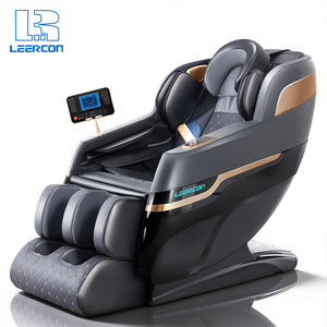 Fauteuil LEERCON Zéro Gravité à Chauffage Rapide, en Cuir Matelassé, Massage Profond des Tissus, Compression d'Air à 360°, pour Personnes Âgées - Product Image 1