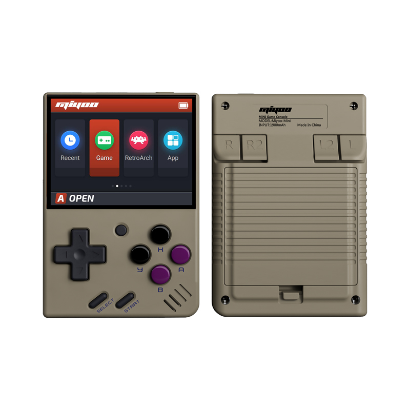 MIYOO MINI V4 - Portable Retro Game Console with 2.8 Inch HD Screen