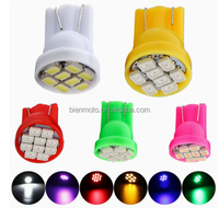 2 Stück T10 1206 3020 8SMD LED Motorrad-Glühbirne Hohe Helligkeit W5W Parklicht Kennzeichenbeleuchtung Leselicht Türbeleuchtung 12V