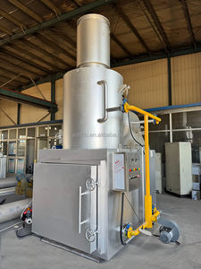 Grand modèle d'incinérateur automatique pour la nouvelle utilisation à domicile, les carcasses d'animaux, la fabrication, la construction et les fermes - Product Image 3