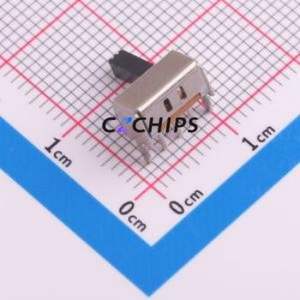 SK-12D07-6 Slide Switch Through hole Component (THT) Switch Rectangle Pin Header PC Pin 8.6mm 4.7mm - Product Image 2