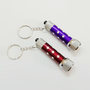 Mini 5-<b>LED</b> keychain flashlight, <b>LED</b> aluminum tube <b>small</b> flashlight, unisex, versatile and stylish lighting electronic <b>light</b> - Product Image 2