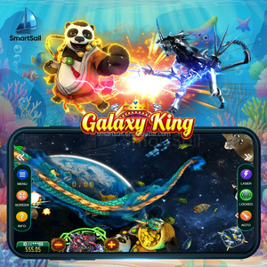 ตัวแทนจำหน่ายซอฟต์แวร์เกมออนไลน์ไฟร์ คิริน กาแล็กซี่ คิง พร้อมเครดิต - Product Image 1