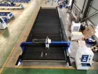 CRL-12025AD-12000W Máquina de corte láser CNC digital de gran formato personalizada de 12M 14M con riel de suelo para corte de chapa metálica