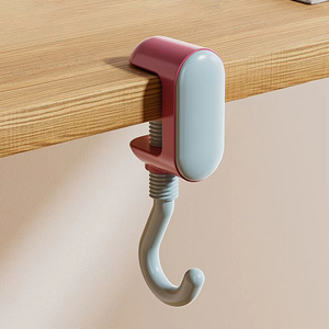 Wholesale Adjustable Cute Portable Desk Hook Strong Load-Bearing Key Organizer with Gaming Headset Hanger for Home Office - Product Image 2