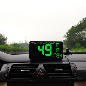<span class=keywords><strong>Display</strong></span> HUD con Velocità in KM/h e MPH, Ampio Schermo con Avviso di Eccesso di Velocità, Tachimetro Digitale GPS <span class=keywords><strong>per</strong></span> Moto e <span class=keywords><strong>Auto</strong></span> - Product Image 3