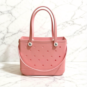 Bolsa de Praia de Borracha <span class=keywords><strong>EVA</strong></span> com 3 Alças, Impermeável, para Viagem, Mulheres, Verão, Bolsa de Praia Lavável, Bolsa de Mão Aberta - Product Image 5