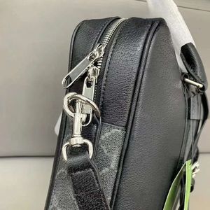 Sac à bandoulière de luxe pour homme, mallette d'affaires décontractée, grande capacité, durable, toutes saisons, pour ordinateur portable - Product Image 5
