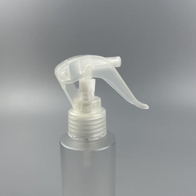 ODM OEM High Quality Supplier Translucent 24/410 Fine Mist Mini Trigger Sprayer for Liquid Packaging