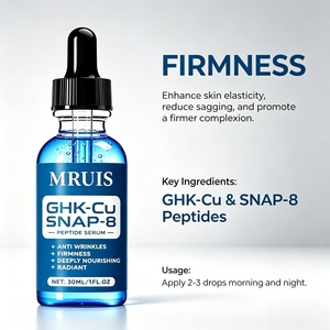 Sérum Visage Anti-Âge au Peptide de Cuivre GHK-Cu Snap-<span class=keywords><strong>8</strong></span> 30ml, Acide Hyaluronique, Réparation Collagène, Raffermissant, Hydratant, Marque Privée OEM - Product Image 5